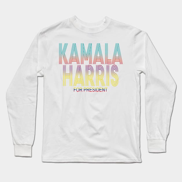 kamala harris for president Long Sleeve T-Shirt by AbirAbd